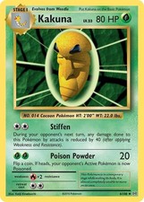 Kakuna [EVO - 6/108]NMUncommon Stock Image