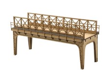 MU N-B00201 - Stählerne Hochbahn - 1 Gleis gerade 111mm - Spur N - NEU