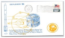 Space Event  EXPLORER 51 Cover  Cachet Unaddressed  Sp294