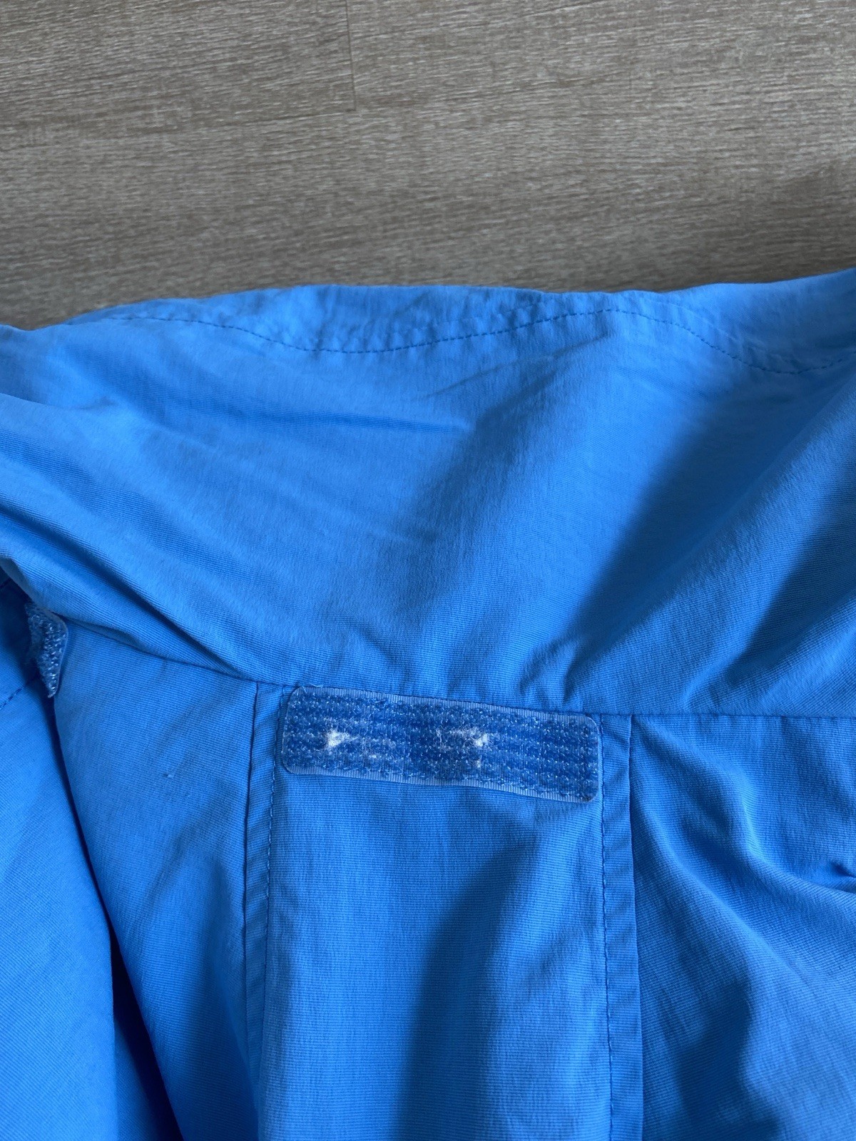 Medium Tommy Hilfiger Baby Blue Windbreaker Bomber jacket with Hood image 7