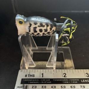 Vintage Fred Arbogast Hula Popper Fishing Lure 