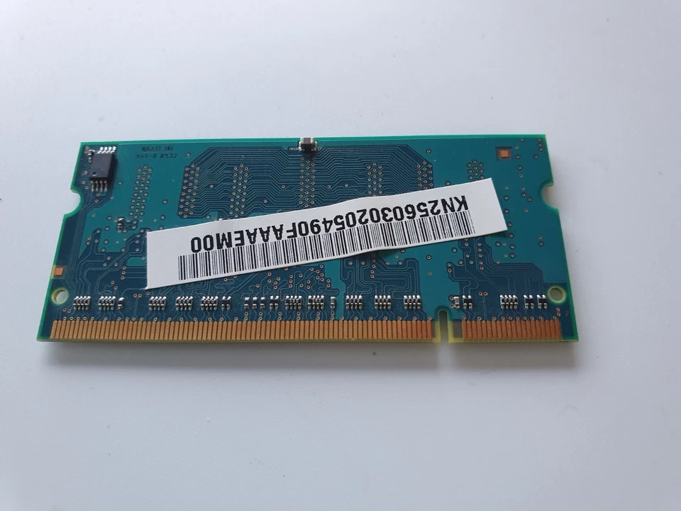 Acer Aspire 4060 RAM Memory 256MB DDR2 PC2-4200s Nanya NT256T64UH4A1FN-3C - Image 4 of 4