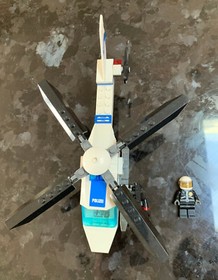 LEGO City 7741 Police helicopter, minifigure, manual - POLIZEI