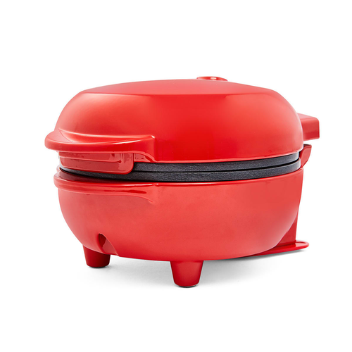 New Electric Mini Pie Maker Non stick Mini size Red - Picture 4 of 11