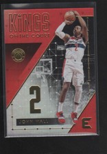 JOHN WALL  2017-18 PANINI ESSENTIALS KINGS OF THE COURT CARD #KC-16