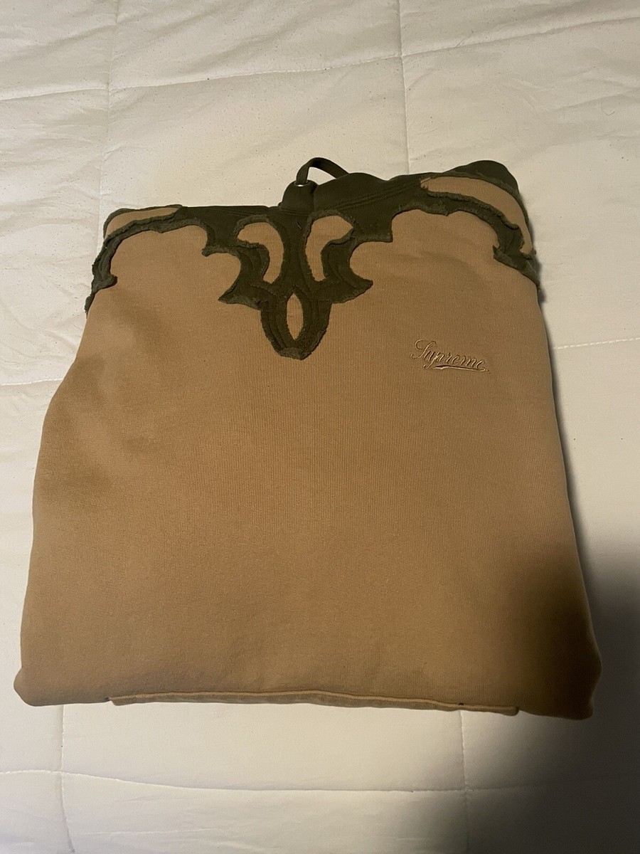 2023 Supreme Western Cut Out Hooded Sweatshirt 'Dark Tan' | eBay