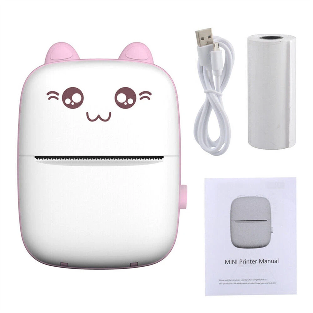 Pocket-Sized Wireless Bluetooth Thermal Mini Photo Printer for On-the-Go Printing