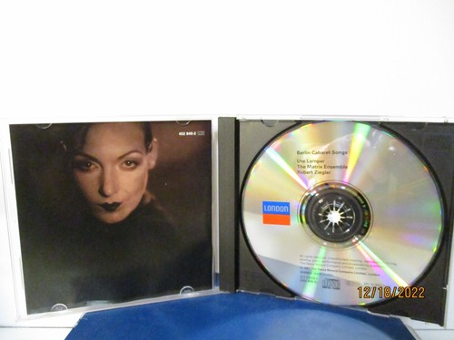 Ute Lemper - Berlin Cabaret Songs - CD - MINT condition - E24-4923 - Picture 3 of 3
