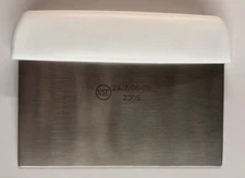 Stainless Steel Dough Cutter / Scraper with Handle - NEW