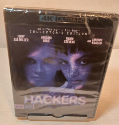 Hackers (Collector's Edition) [4K UHD Blu-ray] NEW (Sealed)- Shipping w/Tracking