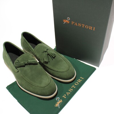 Pastori NWB Quintillius Suede Loafers / Drivers Size 41.5 US  display picture 2