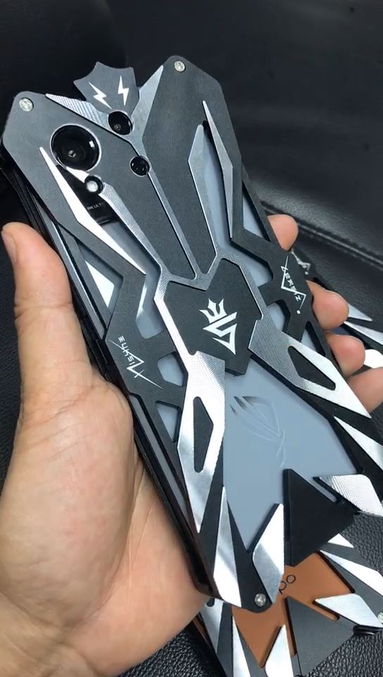 For Infinix Note 30 VIP GT 10 20 Pro Metal Armor shockproof Back