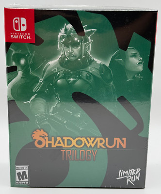 Shadowrun Trilogy Collector's Edition - Nintendo Switch - LRG #163 - New/Sealed