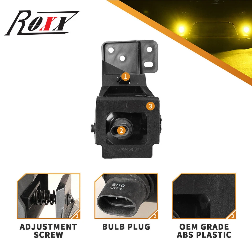 Pares de luces antiniebla clásicas para Chevrolet Malibu 1997-2003 2004-2005 Foto 3 de 4