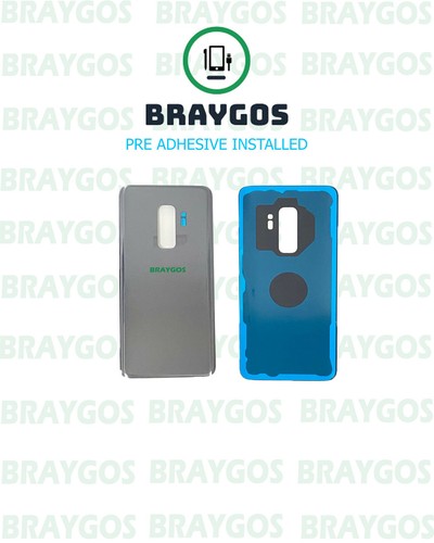 Hintere Batterieabdeckung Glasplatte Für Samsung Galaxy S9+ Plus G965F + Kleber - Zdjęcie 2 z 2