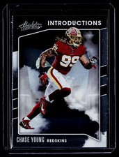2020 Panini Absolute Signature Rookies Spectrum Chase Young Introductions
