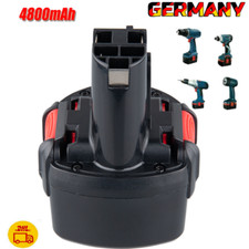 Für Bosch 4,8Ah Akku PAG PSR 960 9,6V BAT048 BAT100 BAT119 2607335461 2607335260
