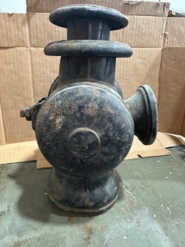RARE Vintage DIETZ Wagon Red Signal Eye Lens Railroad Oil Kerosene Lantern NY - Picture 5 of 8