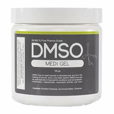 DMSO Gel 1 lb. Non-diluted 99.995% Low odor Pharma Grade Dimethyl Sulfoxide 
