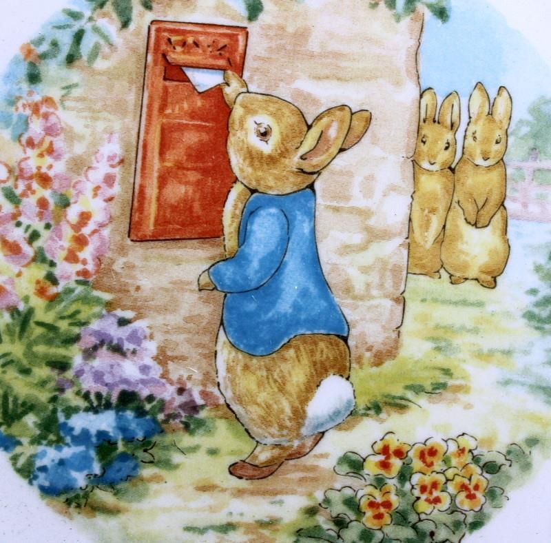  Peter Rabbit 1997 プレート Wedgwood Peter Rabbit Collector Plate Happy Birthday 1997 with Box