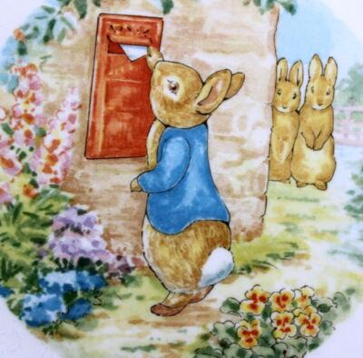Wedgwood Peter Rabbit Collector Plate Happy Birthday 1997 with Box