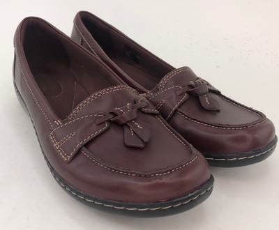 clarks ashland bubble burgundy