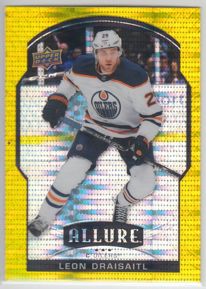 2020-21 Allure NHL Shield, Yellow Taxi U Pick From List