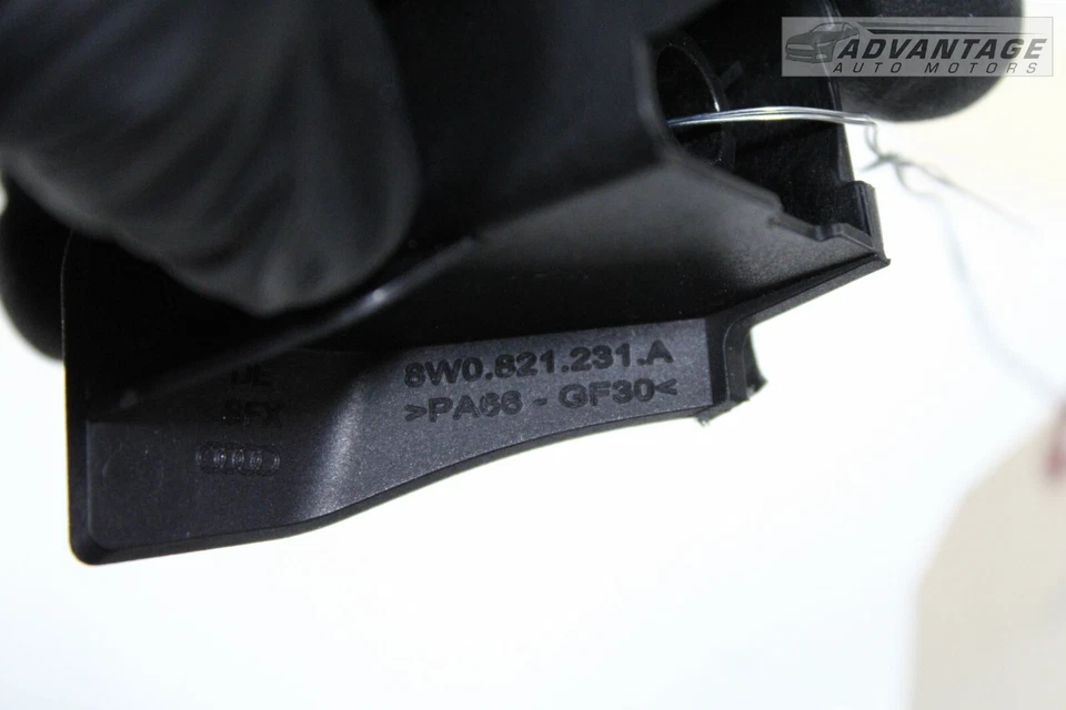 AUDI A4 QUATTRO 2017-2020 GUARDABARROS DELANTERO IZQUIERDO LADO DEL CONDUCTOR CUBIERTA DE MOLDURA EXTREMO SUPERIOR OEM Foto 4 de 4