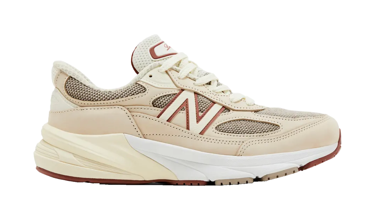 SIZE 8 - New Balance Loro Piana x 990v6 Made in USA Raw Cashew NIB