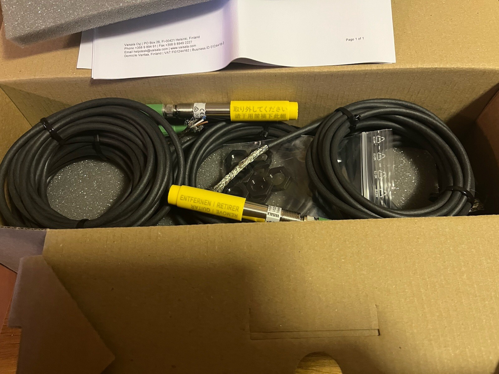 New Box Of 5 VAISALA Humidity & Temperature Probe HMP110T (659)