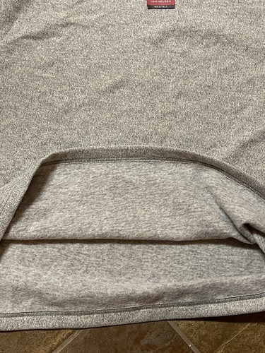 NWT Mens Van Heusen Flex Big/Tall Silver Birch Sz 2XL Pullover Sweatshirt Beige - Picture 11 of 12