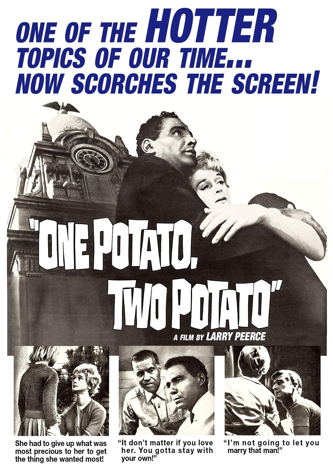 One Potato, Two Potato (DVD) Barbara Barrie Bernie Hamilton Richard Mulligan