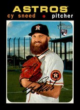 2020 Topps Heritage Cy Sneed #624 Houston Astros