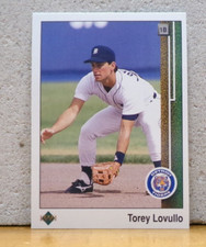 COOL OLDER BASEBALL CARD FROM YOUR YOUTH UD DETROIT TIGERS TOREY LOVULLO