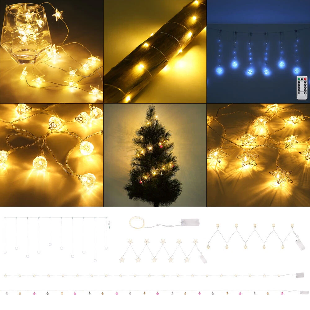 Catena Di Luci LED A Sfere Di Cotone, 6 Metri, 40 LED, Alimentazione USB, Calda E Antiriflesso, Per Interni/Esterni, Cameretta, Feste, Decorazione