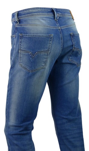 Diesel Jeans Larkee-Beex 084JJ Herren Stretch Jeans, Regular -Tapered Hose - Bild 6 von 7