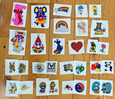 Vintage Assorted 80s Puffy Stickers Glitter Gordy Int.+ Restored (READ) U Choose