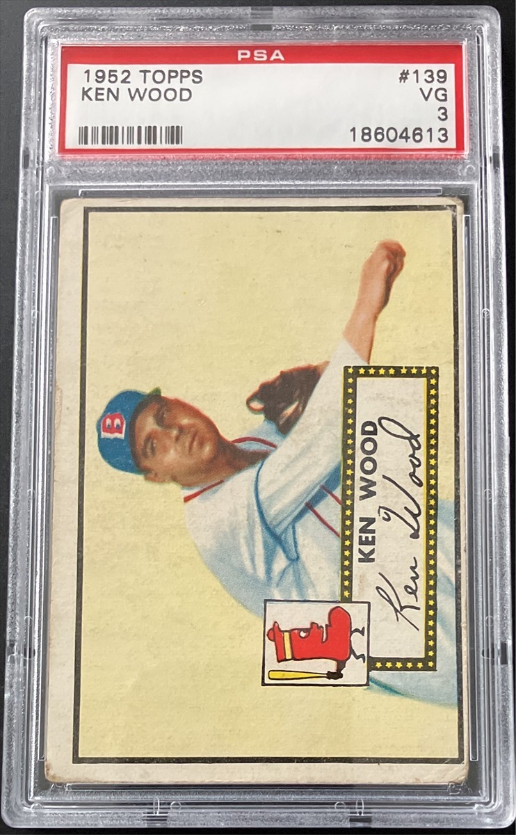 1952 Topps - Ken Wood #139 PSA 3