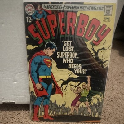 DC Comics Superboy #157 Get Lost, Superboy... Who Needs You?! Comic Book