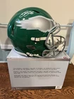 SAQUON BARKLEY Signed Eagles Full Size Kelly Green Authentic Speed Helmet BAS