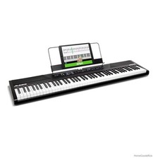 Digital Piano 88 Key Semi Weighted 2x20W Speakers Split Layer Lesson Mode