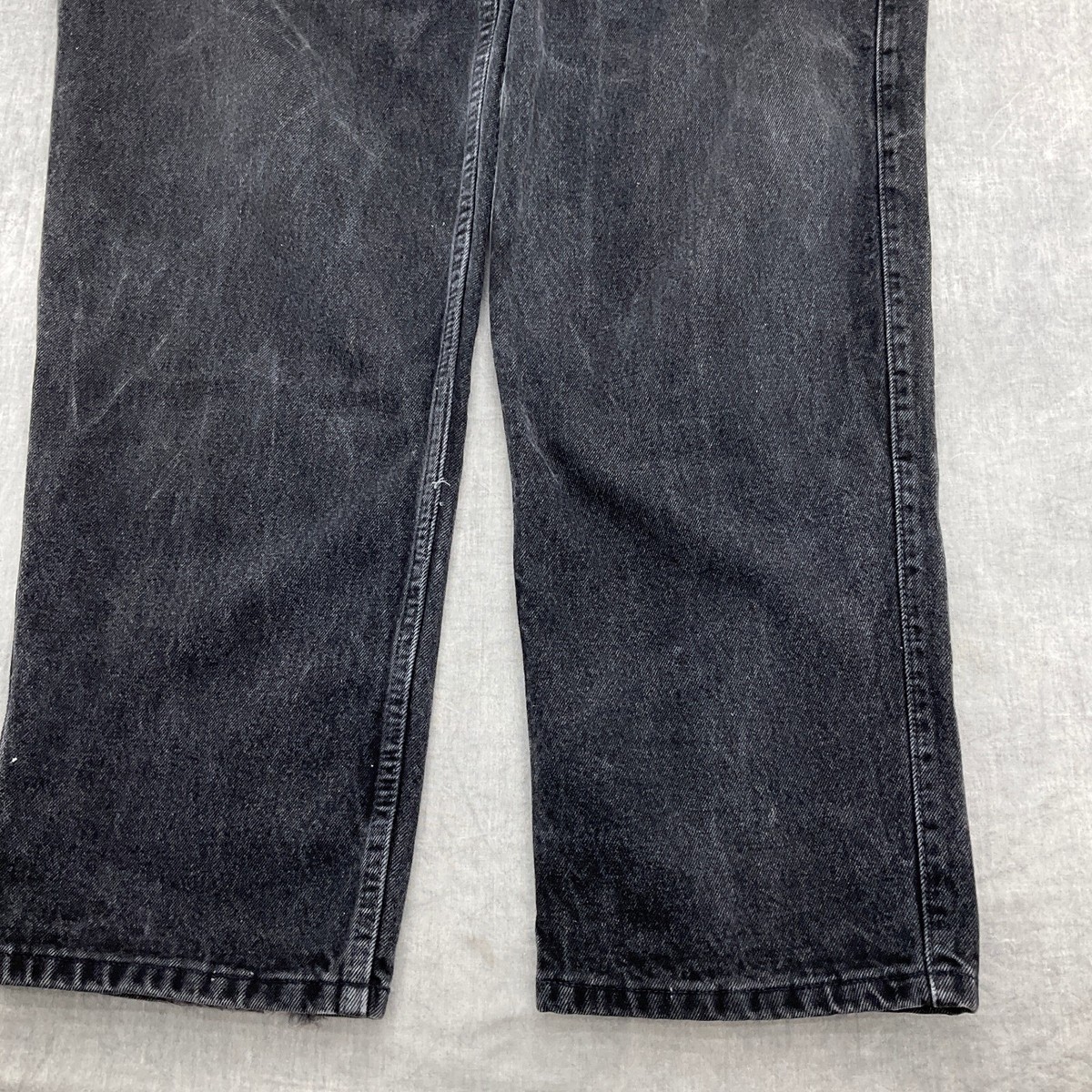 Levis 545 Jeans Men 38W 31.5L Black Signature Loose Fit Straight