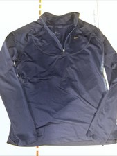 Nike Dri-FIT quarter-zip training top Long Sleeve Blue Pro Collection Sz Large