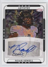 2023 SAGE Artistry Auto Noah Sewell #ART-NS2 Auto 2s2