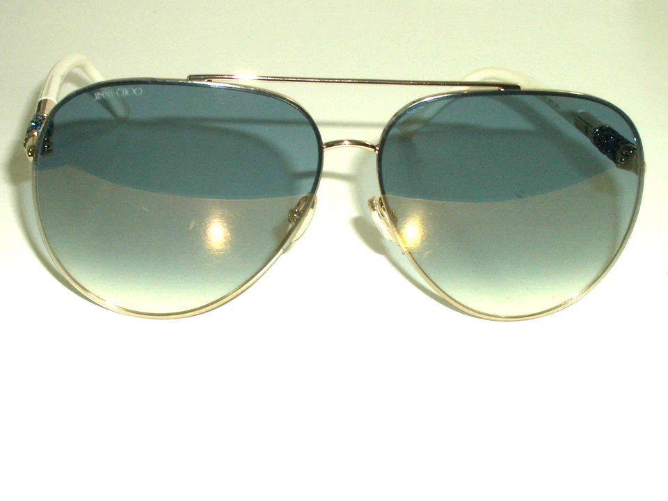 GAFAS DE SOL AVIADOR JIMMY CHOO ITALY Y3R1V 63[]12 140 AZUL DEGRADADO MULTICOLOR Foto 4 de 4