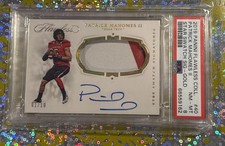 2019 Patrick Mahomes Flawless Autograph Card Star Swatch Signature Gold 01/10 SP