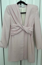 Zara Very Elegant Fit Baby Pink Short Women’s Dress