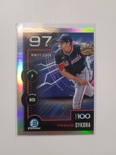2025 Bowman - Bowman Scouts Top 100 Chrome Travis Sykora #BTP-97 (RC)