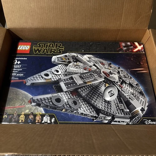 LEGO Star Wars 1351-Pcs Rise of Skywalker Millennium Falcon Starship Model 75257