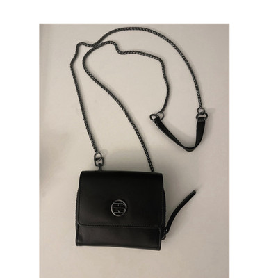 Esprit Geldbörse mit Schulterriemen JILL Party Wallet schwarz